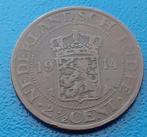 Nederlands-Indië 2½ cent 1920 - Wilhelmina, Postzegels en Munten, Munten | Nederland, Verzenden, Koningin Wilhelmina, Overige waardes
