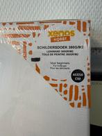 4x Schilderdoek 40x50 cm - 380g/m2 - Gesso geprepareerd, Hobby en Vrije tijd, Ophalen, Nieuw, Doek