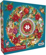 Gibsons - Season's Greetings - 500 stukjes, Ophalen of Verzenden, 500 t/m 1500 stukjes, Nieuw, Legpuzzel
