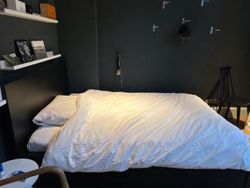 Malm Ikea Bed zwart - afbeelding 2
