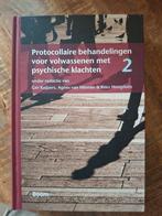 Protocollaire behandelingen voor volwassenen met psychische, Boeken, Ophalen of Verzenden, Zo goed als nieuw, Maatschappij en Samenleving