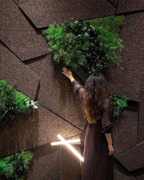 Gencork design 3d kurkwanden duurzame biophilic materialen, Huis en Inrichting, Woonaccessoires | Wanddecoraties, Nieuw, Ophalen
