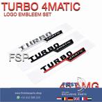 A45 CLA45 GLA45 AMG Turbo 4matic LOGO embleem SET W176 W177