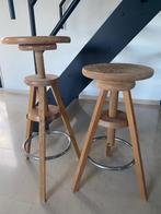 Draaikruk Ikea vintage, Huis en Inrichting, Krukjes, Ophalen, In hoogte verstelbaar, Gebruikt, Hout