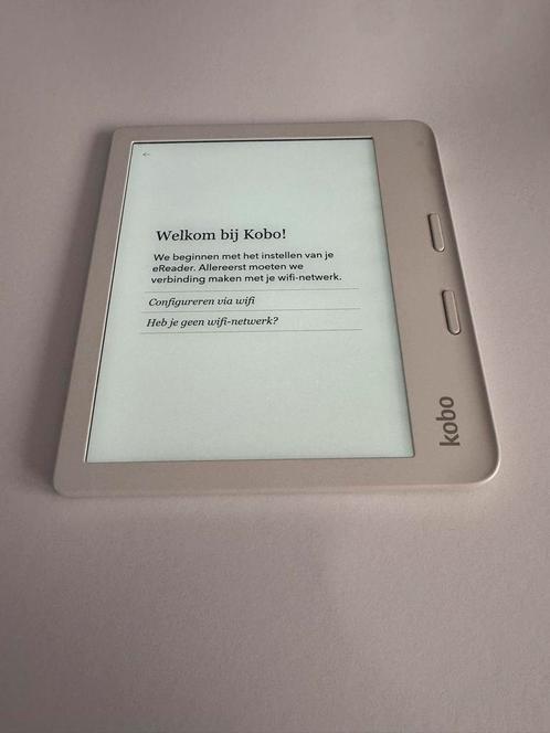 Kobo Libra 2 witte e reader in goede staat, Computers en Software, E-readers, Zo goed als nieuw, 7 inch, 16 GB of meer, Touchscreen