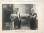 Willy Zirges: Ein Wiedersehen, or. gravure 1896, 32x23cm., Antiek en Kunst, Kunst | Etsen en Gravures, Ophalen of Verzenden
