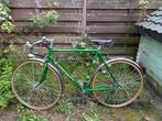 Vintage Peugeot fiets, 10 versnelling met leren fiets tassen, Gebruikt, 53 tot 57 cm, Ophalen, Overige merken
