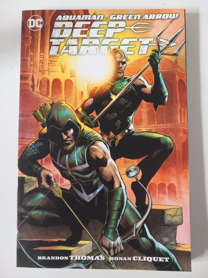 Aquaman/Green Arrow - Deep Target, Boeken, Strips | Comics, Zo goed als nieuw, Meerdere comics, Amerika, Ophalen of Verzenden
