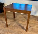 EKEDALEN Uitschuifbare tafel, eiken, 80/120x70 cm, Ophalen, Zo goed als nieuw, Rechthoekig, 50 tot 100 cm