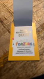 2 kaartje gratis funzone Dronten, Eén persoon, Cadeaubon