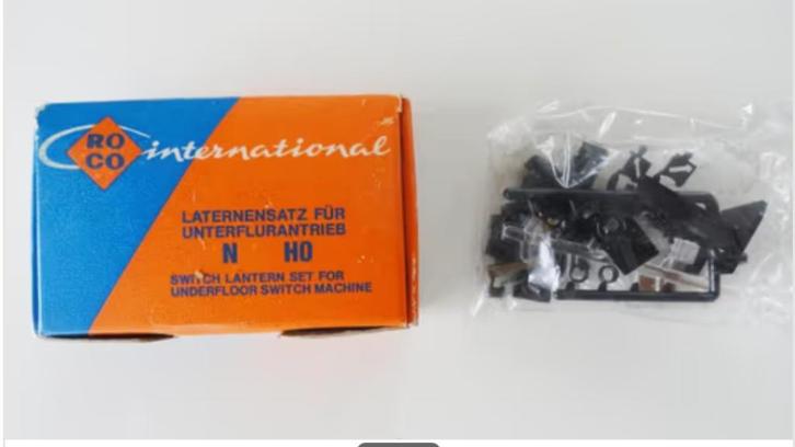 Roco Lantaarnset 4555B - 4 sets, Hobby en Vrije tijd, Modeltreinen | H0, Nieuw, Gelijkstroom, Roco, Analoog, Ophalen of Verzenden