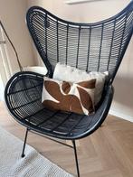 HK Living Egg Stoel - Stijlvol Design, Ophalen, Zo goed als nieuw, Riet of Rotan, 75 tot 100 cm