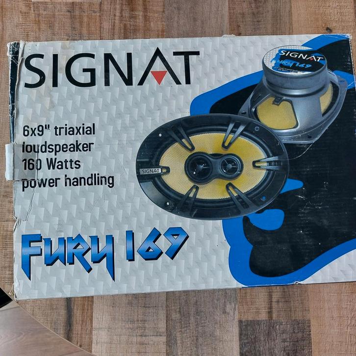 Signat Fury 169 - 6x9" Auto Speakers, Auto diversen, Autospeakers, Gebruikt, Ophalen of Verzenden