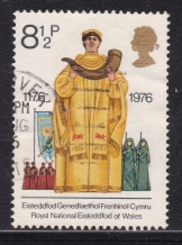 3729 - Engeland michel 715 gestempeld , Britse cultuurtrad beschikbaar voor biedingen