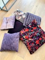 Nieuwe woonkussens (paarstinten), Huis en Inrichting, Woonaccessoires | Kussens, Ophalen, Nieuw, Vierkant