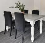 Eettafel, 6 stoelen, salontafel & TV meubel, Ophalen
