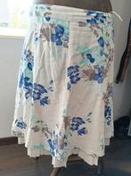 Leuke zomerrok maat 48, ms mode. In nette staat., Kleding | Dames, Rokken, Wit, Maat 46/48 (XL) of groter, Ophalen of Verzenden