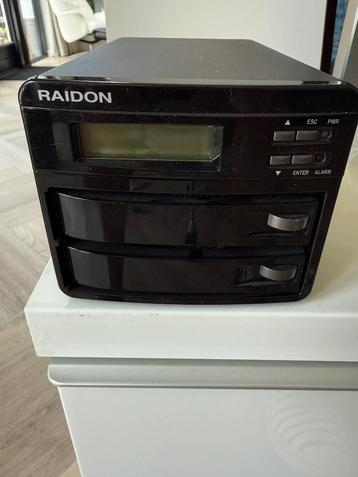 RAIDON GR3630-SB3 - 2 x 2Tb WD Red - DAS Raid systeem beschikbaar voor biedingen