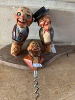 Lot met flesstoppen en kurkentrekker carlotte antiek, Ophalen of Verzenden