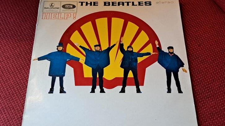 Beatles Shell hoes Help!, Cd's en Dvd's, Vinyl | Pop, Gebruikt, 1960 tot 1980, Overige formaten, Ophalen of Verzenden