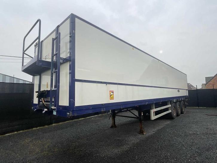2008 Pacton Transportbandbodem TXD339 Semi-aanhanger, Auto's, Vrachtwagens, Bedrijf, Aanhangers en Opleggers, Overige brandstoffen
