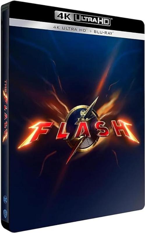 The Flash 4K UHD Blu-ray Steelbook Nieuw Geseald., Cd's en Dvd's, Blu-ray, Nieuw in verpakking, Actie, Ophalen of Verzenden