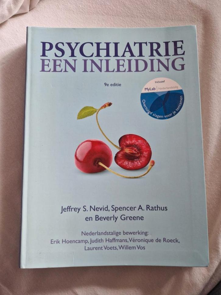 Psychiatrie: Een Inleiding, 9e editie, Boeken, Studieboeken en Cursussen, Zo goed als nieuw, HBO, Ophalen of Verzenden