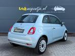 Fiat 500 1.0 Hybrid Dolcevita *carplay *cruise *eerste eig., Voorwielaandrijving, Gebruikt, Zwart, Leder en Stof
