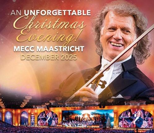 Twee tickets Andre Rieu Kerstshow MECC Maastricht, Tickets en Kaartjes, Evenementen en Festivals, Twee personen