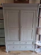 Grote Biedermeier brocante landelijke buffetkast, Antiek en Kunst, Ophalen of Verzenden