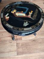 Rond zwart Chinese salon tafel, Antiek en Kunst, Antiek | Meubels | Tafels, Ophalen