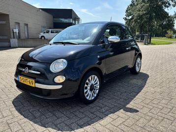 Fiat 500 0.9 TwinAir Lounge [ panodak,airco,lmv,pdc ] beschikbaar voor biedingen