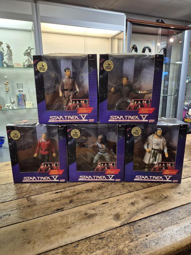 Star Trek V 1989 The final frontier Action Figures limited, Verzamelen, Poppetjes en Figuurtjes, Zo goed als nieuw, Ophalen of Verzenden