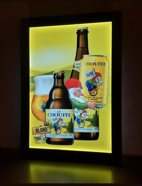 Mooie LA CHOUFFE reclameverlichting, Verzamelen, Biermerken, Nieuw, Hertog Jan, Ophalen of Verzenden