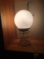 Memphis spiraal bol lamp jaren 80. Hip en modern, Ophalen of Verzenden, Gebruikt, Minder dan 50 cm