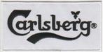 Carlsberg stoffen opstrijk patch embleem, Verzamelen, Merken en Reclamevoorwerpen, Ophalen of Verzenden, Nieuw, Overige typen
