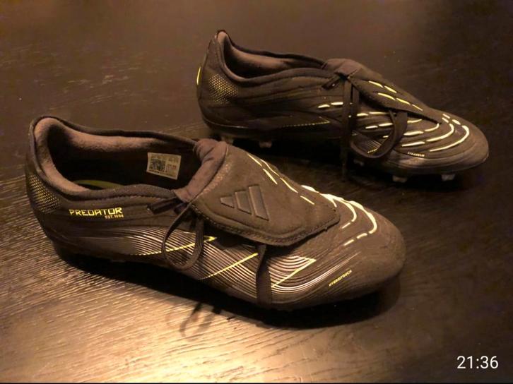 Adidas Predator Pro FG Voetbalschoenen - Maat 44⅔, Kleding | Heren, Schoenen, Zo goed als nieuw, Sportschoenen, Zwart, Ophalen