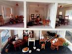 Poppenhuis met inboedel, jaren '60, Antiek en Kunst, Curiosa en Brocante, Ophalen
