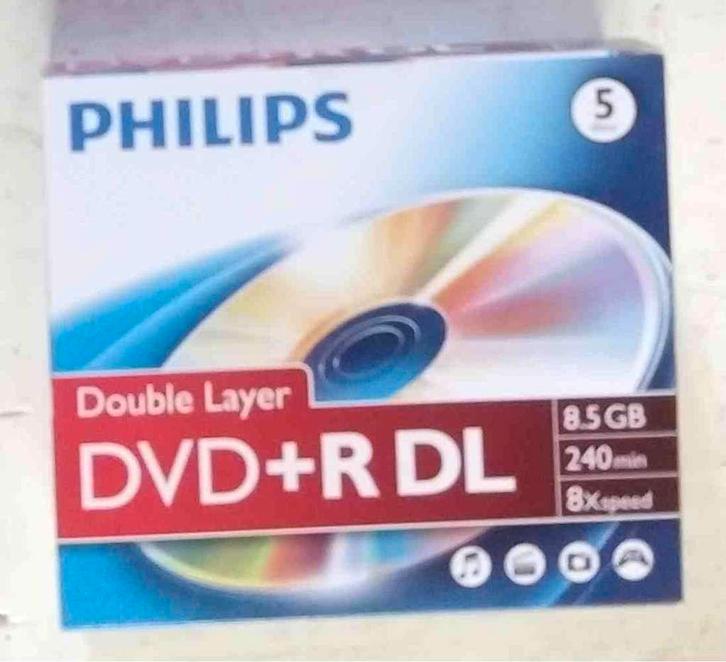 DVD+/-R DVD+/-RW DVD+R Double Layer CD-R CD-RW discs, Computers en Software, Beschrijfbare discs, Nieuw, Dvd, Herschrijfbaar, Dubbellaags