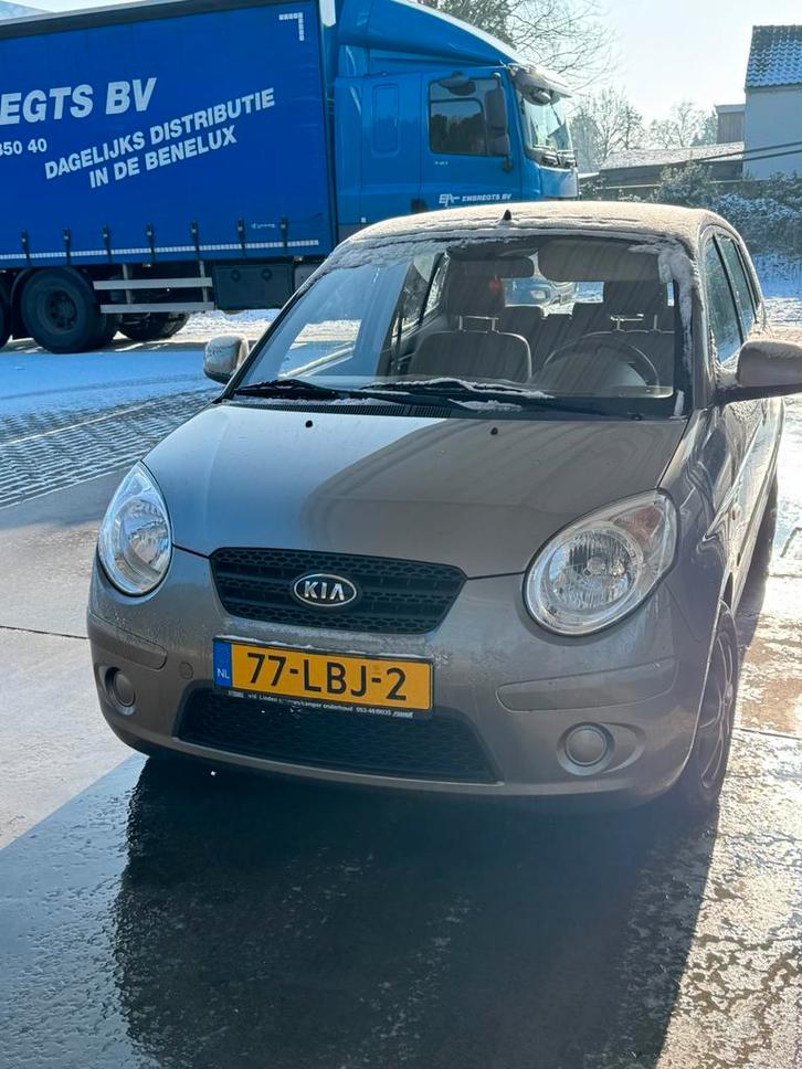 Kia Picanto 1.0 2010 Grijs, Auto's, Kia, Particulier, Picanto, Benzine, B, Hatchback, Handgeschakeld, Origineel Nederlands, Zilver of Grijs