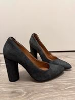 Antraciet Dames Schoen, Hoge laarzen, Selected Femme, Ophalen of Verzenden, Zo goed als nieuw