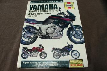 Yamaha TDM850 TRX850 XTZ750 Super Ténéré 1991 1999 handboek beschikbaar voor biedingen