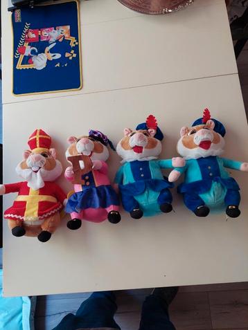 AH hamsters, Sinterklaas  en 3 meisjes pieten  beschikbaar voor biedingen