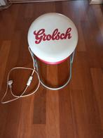 Grolsch (tafel) lamp,  lamp doet het, Verzamelen, Ophalen, Zo goed als nieuw, Gebruiksvoorwerp