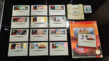 Snes Games beschikbaar voor biedingen