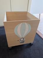 Houten Speelgoedkist op Wieltjes, Ophalen of Verzenden, Gebruikt, Meubelstuk of Keukentje