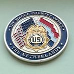 Politie coin DEA, Verzamelen, Ophalen of Verzenden, Nederland, Embleem of Badge
