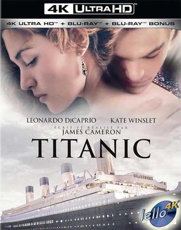 Blu-ray 4K: Titanic (1997 Leonardo DiCaprio, Kate Winslet)FR beschikbaar voor biedingen