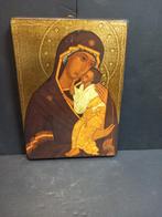 Maria met kindje Jezus icoon, Verzamelen, Religie, Ophalen of Verzenden, Zo goed als nieuw