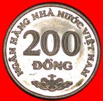 * FINLAND: COMMUNIST VIETNAM 200 DONG 2003 UNC MINT LUSTRE!, Postzegels en Munten, Munten | Azië, Zuidoost-Azië, Losse munt, Verzenden